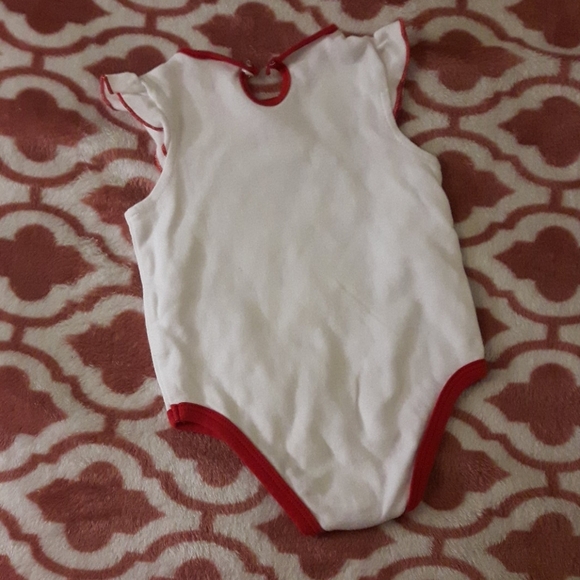 size 6-9M baby girls cute heart onesie - Picture 6 of 7